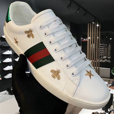 gucci sneakers bees and stars